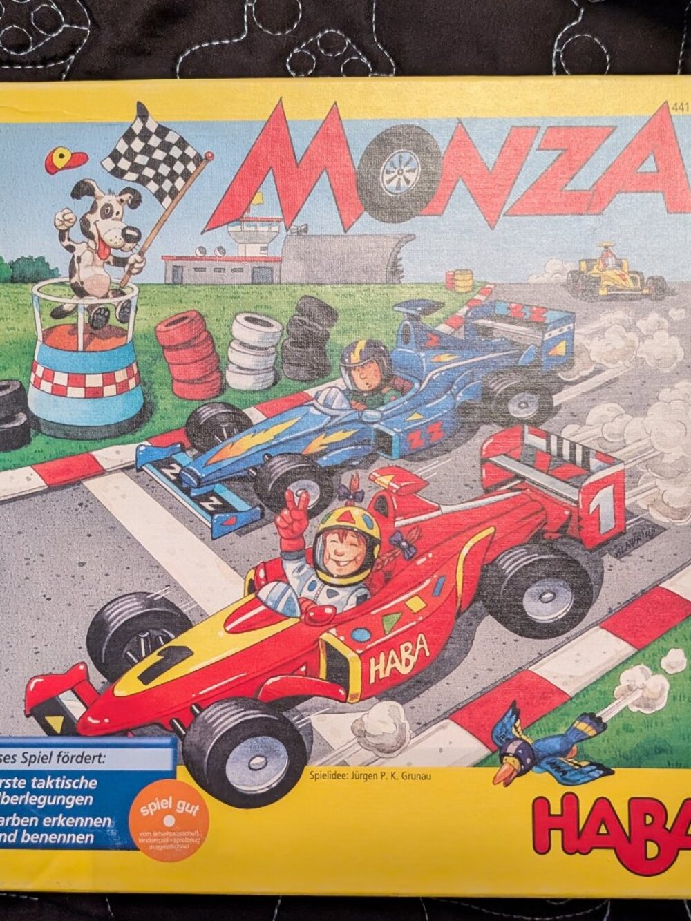 Monza Car Racing Board Game Haba